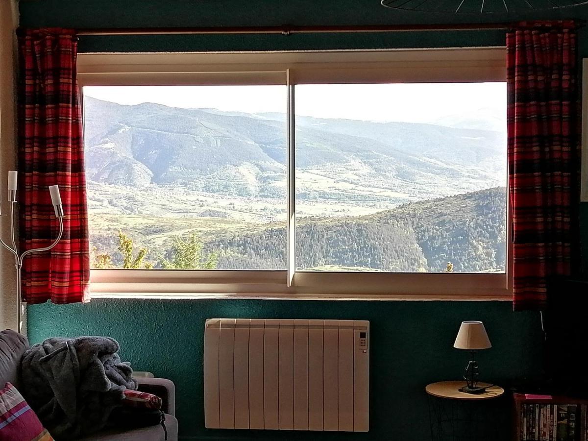 Appartement Grand F3 Terrasse, Vue à Font-Romeu-Odeillo-Via Extérieur photo