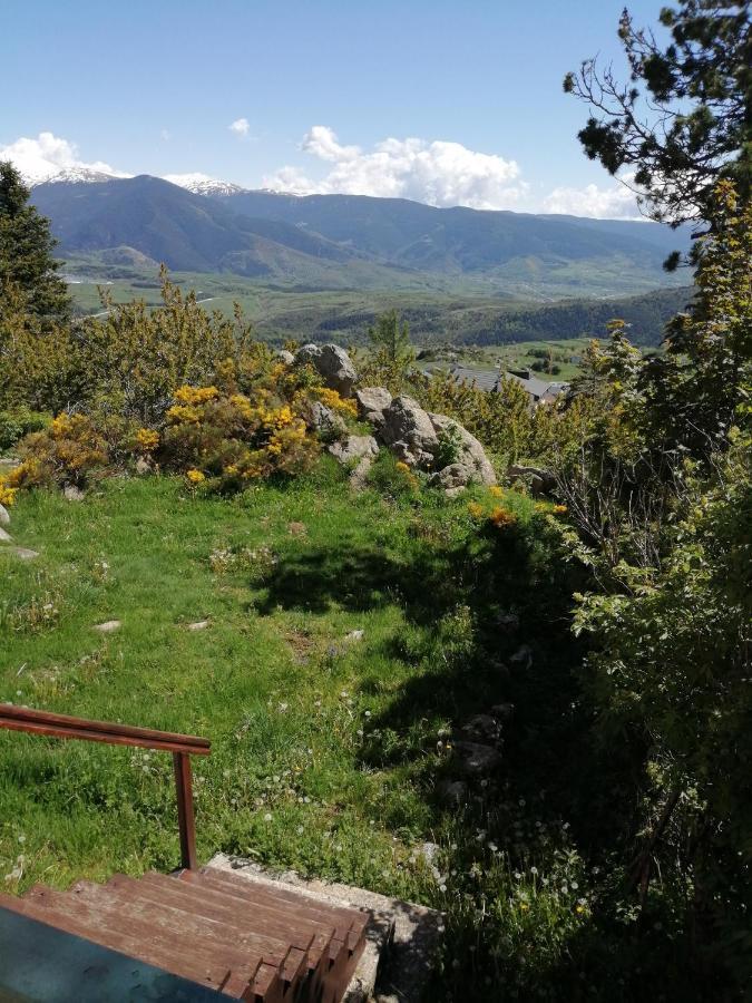 Appartement Grand F3 Terrasse, Vue à Font-Romeu-Odeillo-Via Extérieur photo