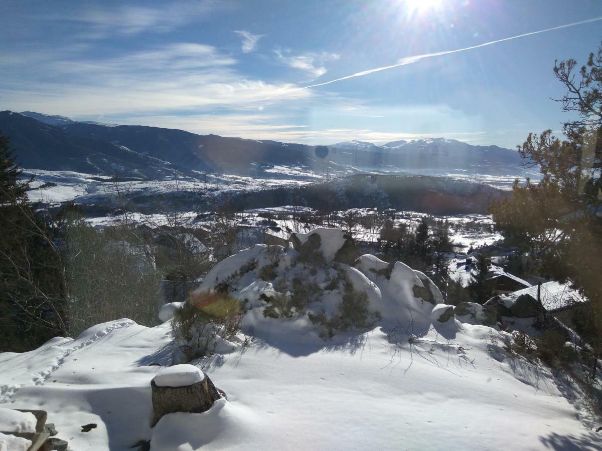 Appartement Grand F3 Terrasse, Vue à Font-Romeu-Odeillo-Via Extérieur photo