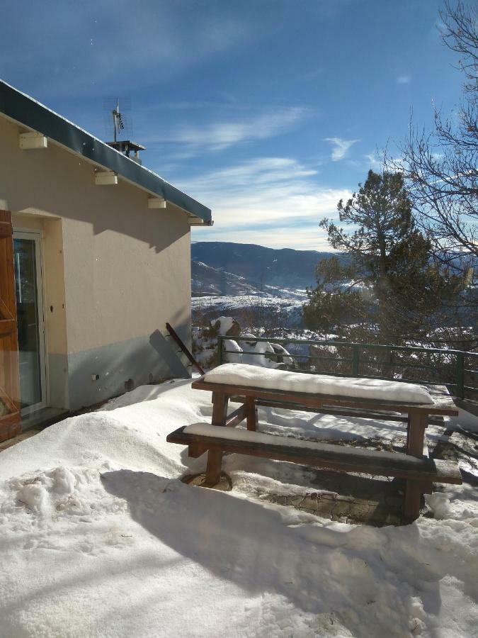 Appartement Grand F3 Terrasse, Vue à Font-Romeu-Odeillo-Via Extérieur photo