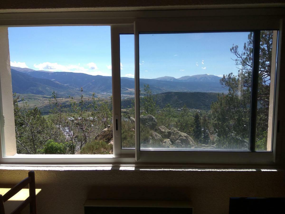 Appartement Grand F3 Terrasse, Vue à Font-Romeu-Odeillo-Via Extérieur photo